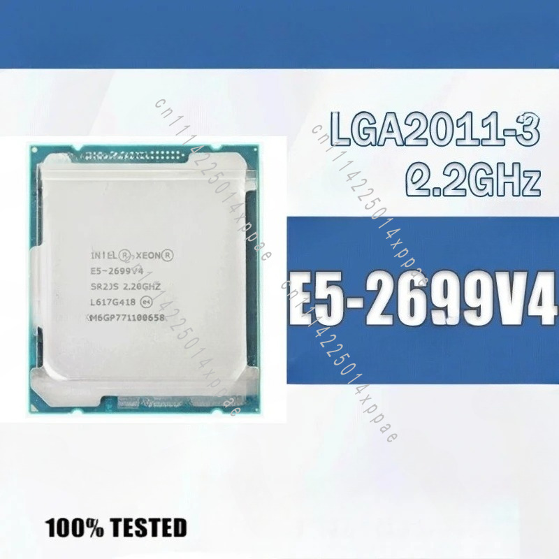 E5 2699 V4 - แพ็คเกจ V4 LGA 2011-3 SR2JS E5-2699V4