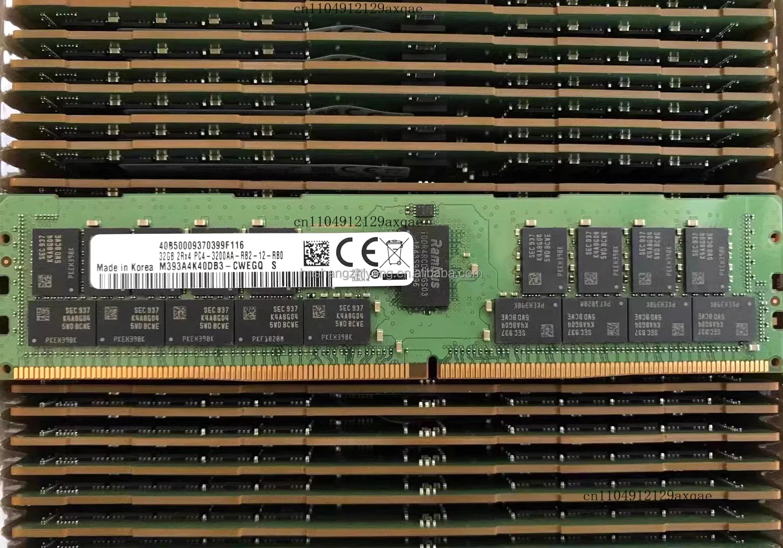 คอมพิวเตอร์ใช้หน่วยความจำ 64GB - 64Gb Ddr4 Ecc Reg 3200Mhz บทวิจารณ์และราคา