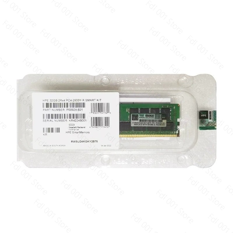 หน่วยความจำเซิร์ฟเวอร์ HPE 32G - 32Gb 2Rx4 Pc4 2933Y บทวิจารณ์และราคา