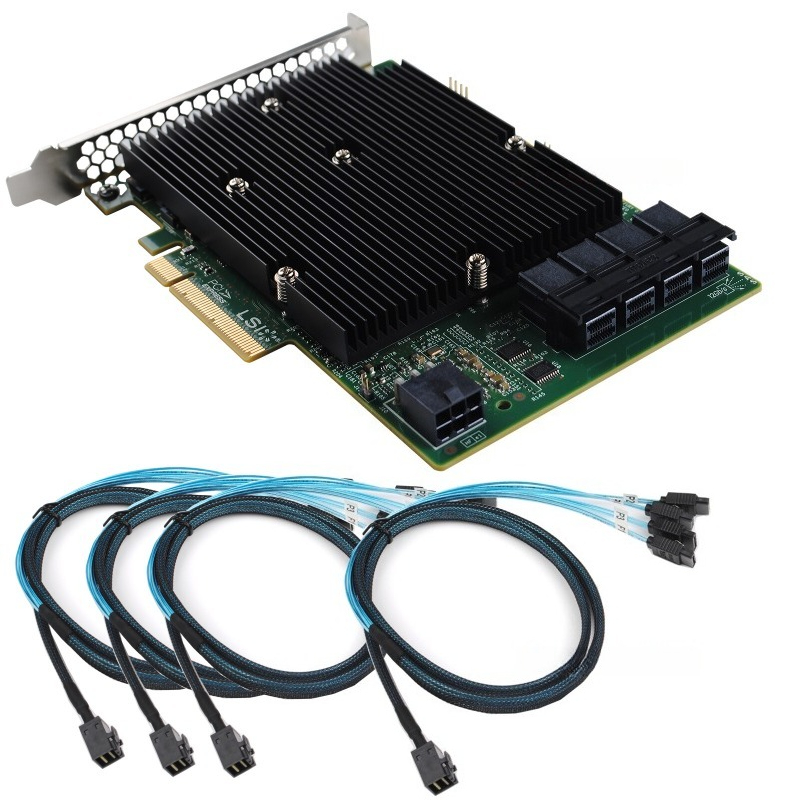 LSI SAS 9300-16I 12GB/S การ์ดอ - Lsi 9300 16I Hba It Mode บทวิจารณ์และราคา