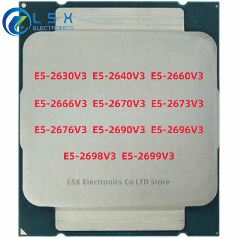 Xeon E5-2630V3 E5-2640V3 E5-26 - E5 2696 V3 บทวิจารณ์และราคา