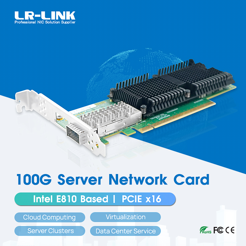 LR-LINK 1019PF-QSFP28 PCIe x16 - 100Gbe Qsfp28 Network Card บทวิจารณ์และราคา