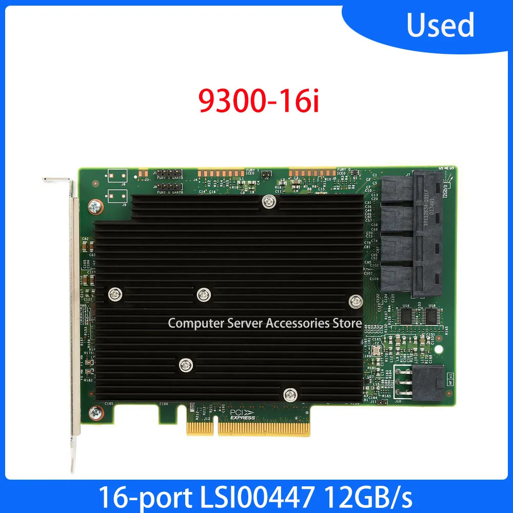 การ์ดควบคุม RAID LSI SAS 9300- - Lsi 9300 16I Hba It Mode บทวิจารณ์และราคา