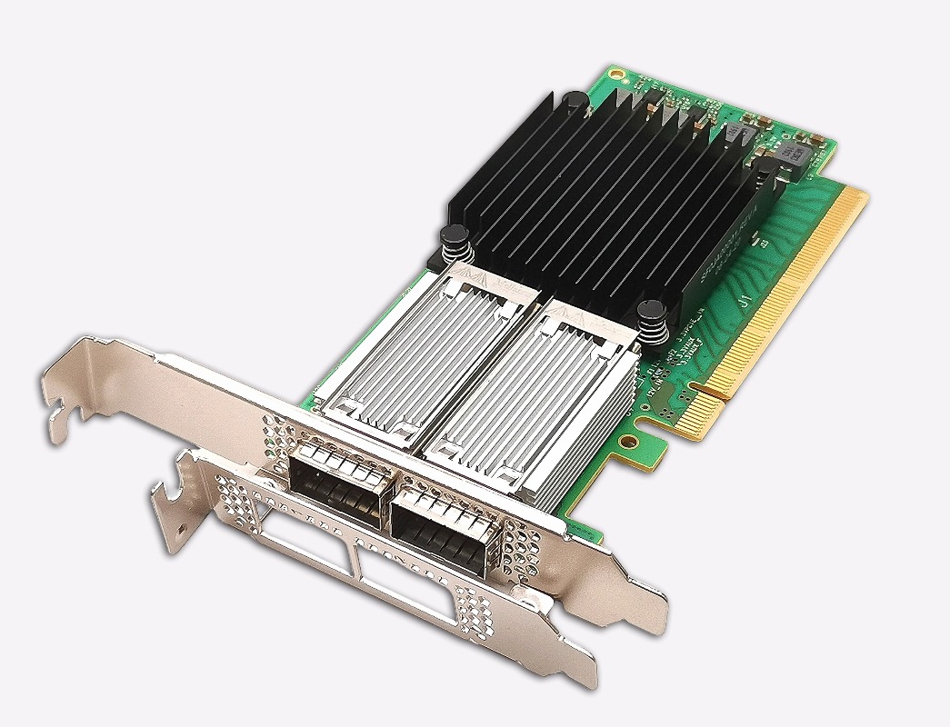 อะแดปเตอร์เครือข่าย 100Gb Mell - 100Gbe Qsfp28 Network Card บทวิจารณ์และราคา